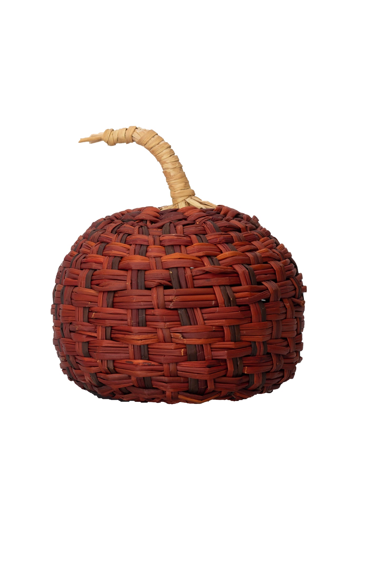 Elemento decorativo Calabaza color vino tamaño pequeño